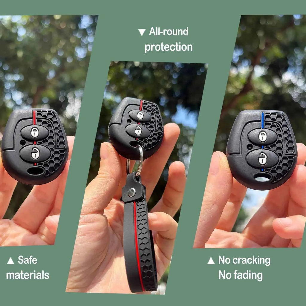 For Seat For Skoda For VW Key Fob Case Silicone For Leon Seat MC1 Cordoba Ibiza Altea Toledo Sharan Octavia Mk1 Fox Keychain