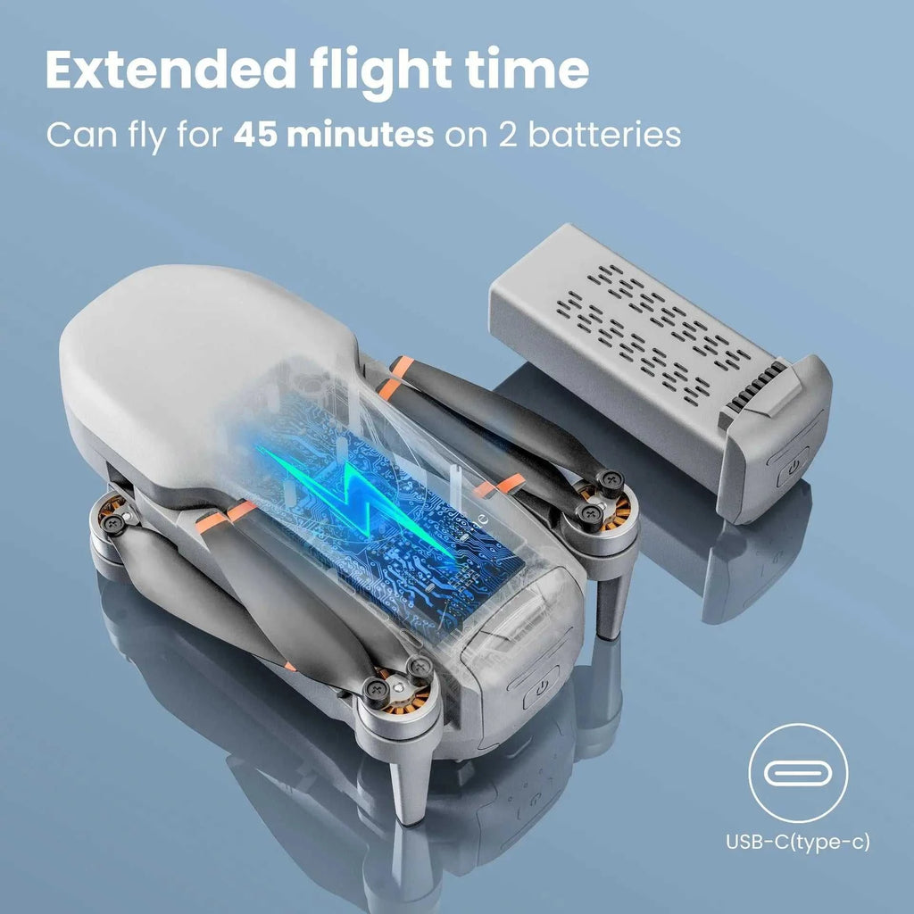 4K high-definition aerial drone remote-controlled airplane one-key takeoff and return to home flight height over 500 meters The jack market .AU The jack market .AU Drones $ 428 <none>
