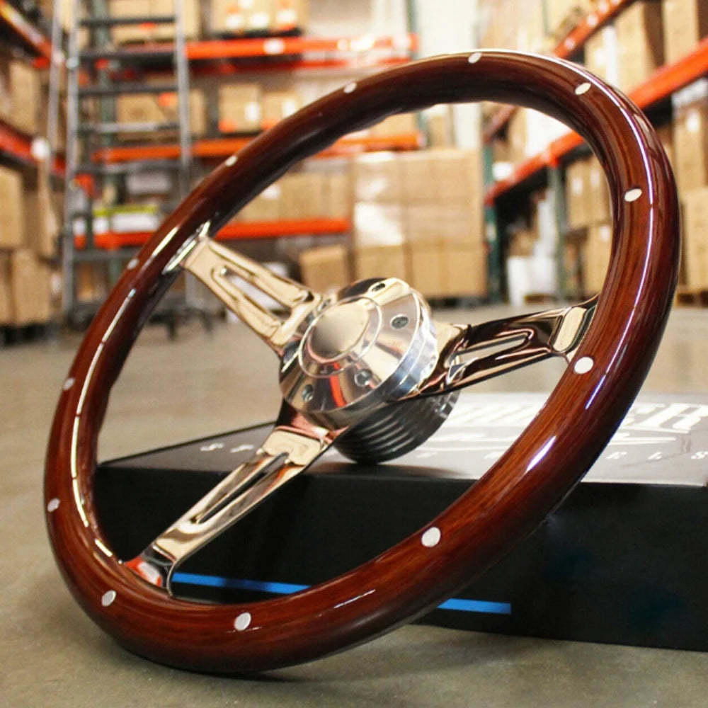 Auto Parts Universal Decorative personalized classic wood Car accessories car steering wheel for racing cars