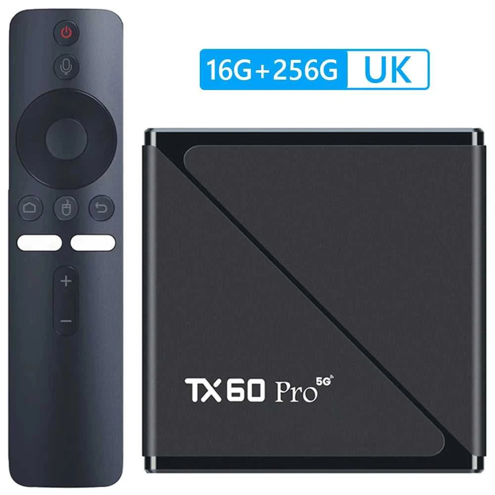 2025 Smart TV Box TX60 PRO Android 10 TV Box 14K 2.4G 5G Dual WiFi 6 Set-top Box Video Media Player 16G 256G Home Set Top Box The jack market .AU The jack market .AU Accessories Electronics $ 88 14:350853#AU