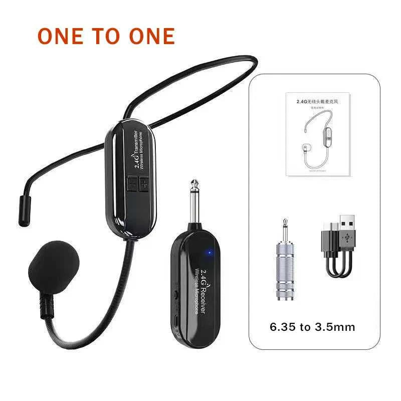 2.4G Wireless Headset Microphone Small Bee Loudspeaker Special Teaching Audio Microphone For Teachers The jack market .AU The jack market .AU Accessories Electronics $ 74 14:504#One-3.5mm