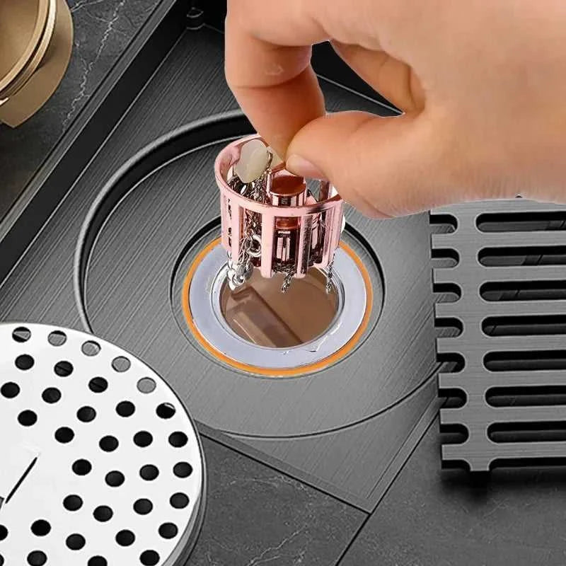 Bathroom Floor Drain Core Toilet Deodorant Anti-Odor Floor Drain Cover Hair Filter Gravity-Induction Sewer Shower Drain Strainer The jack market .AU The jack market .AU Home $ 48 14:202675806#2PCS