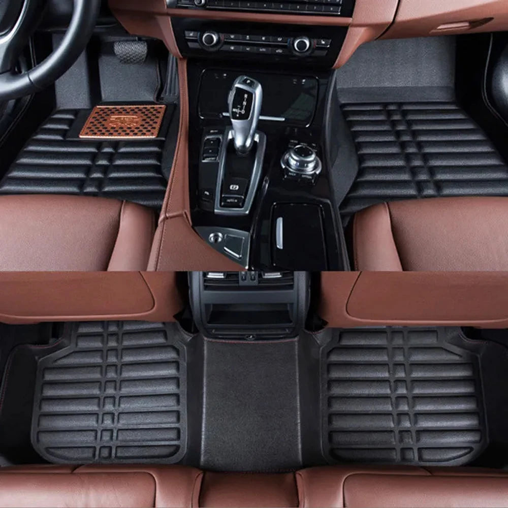 Car Floor Mat for Changan CS75 Plus PHEV 2014~2023 Foot Parts Pads Leather Panel Liner Carpets Custom Covers Interior Accessorie