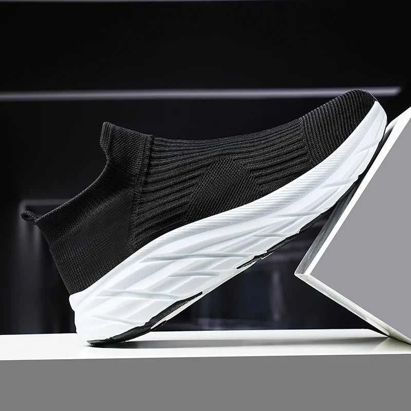 MAEDEF Men's Running Shoes Lightweight Breathable Mesh Elastic Comfortable Durable Fashion Casual Hot Selling Sports Sneakers The jack market .AU The jack market .AU Step Up Your Style: Trendy Shoes for Every Occasion! $ 78 14:173#All Black;200000124:3116