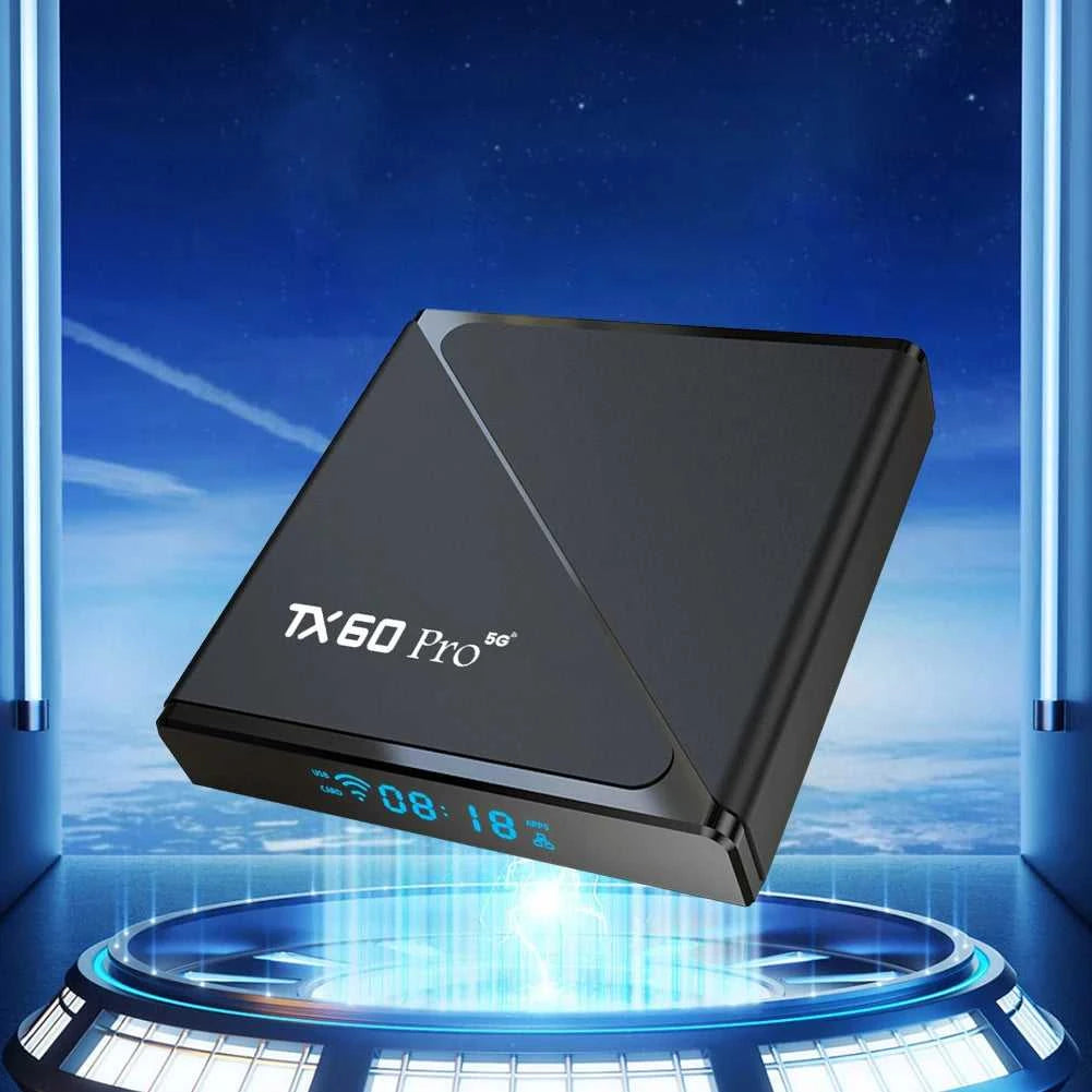 2025 Smart TV Box TX60 PRO Android 10 TV Box 14K 2.4G 5G Dual WiFi 6 Set-top Box Video Media Player 16G 256G Home Set Top Box The jack market .AU The jack market .AU Accessories Electronics $ 88 14:350853#AU