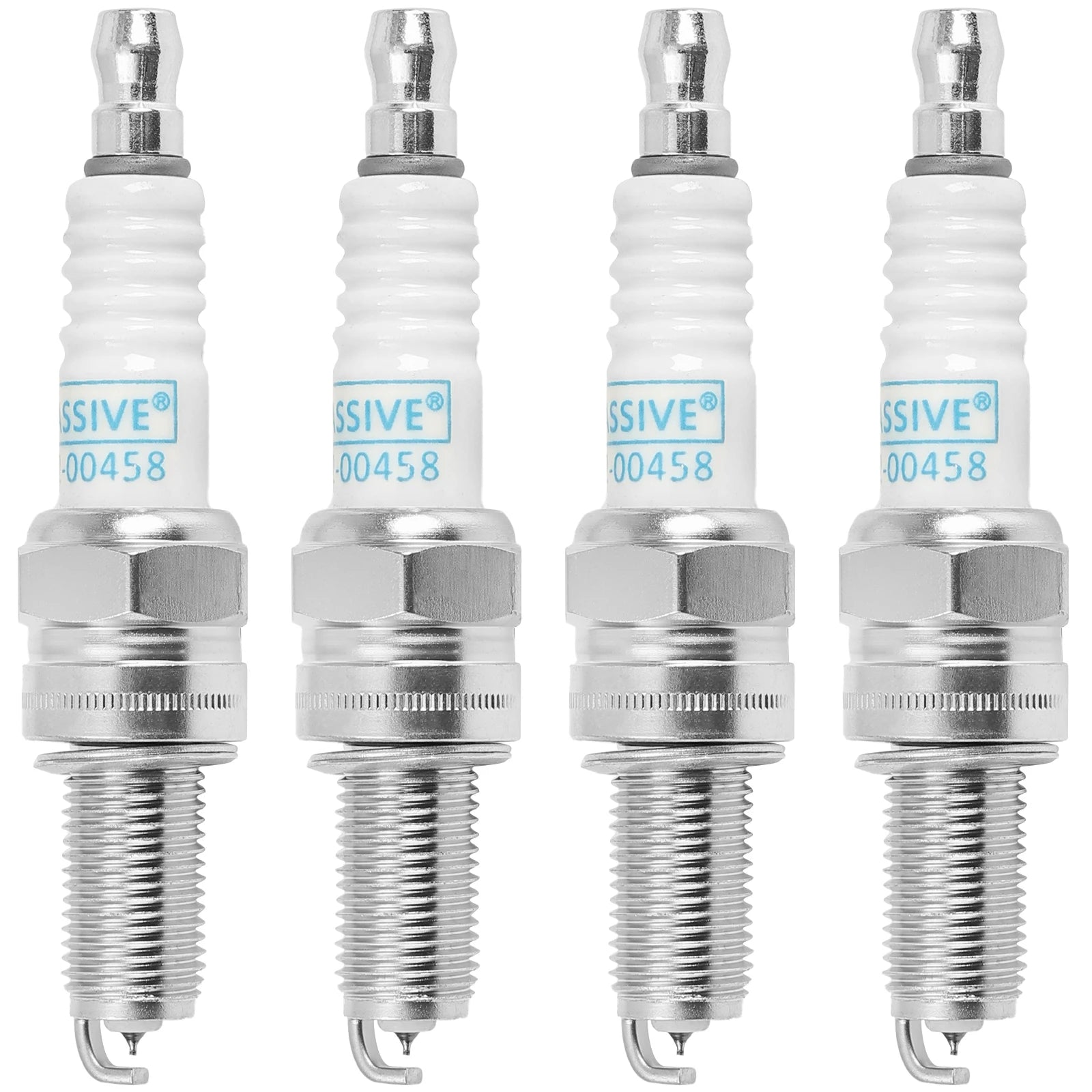 4x 09482-00458 Iridium Spark Plugs For Kawasaki ZR 1100 ZRX 400 ZX-6R ZX-7R Suzuki GSF 650 GSR 600 GSX 1300 600 750 GSX-R RF