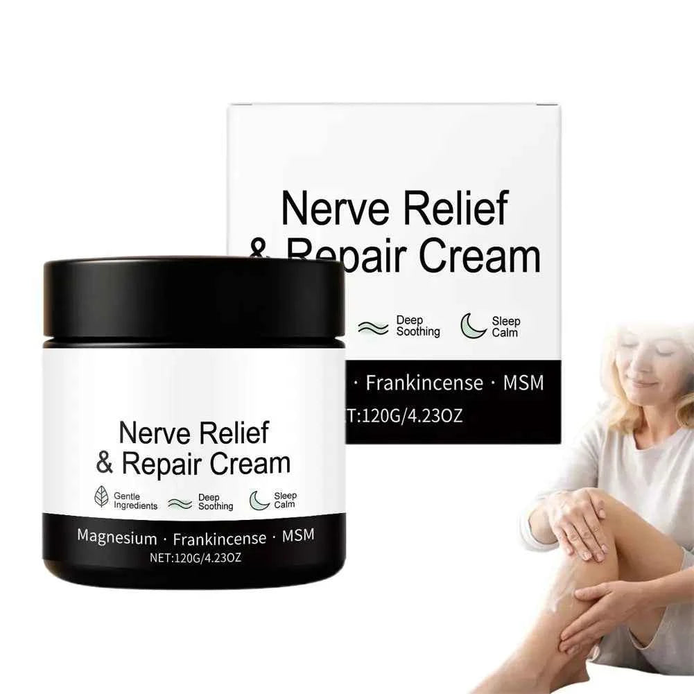 Magnesium Muscle Relaxing Cream - Deep Nourishing Relief for Daily Body Care and Soothing Massage