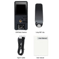 Vandlion A39 Portable Mini Mounted Camera Full 1080P HD Night Vision 3000mAh Long Battery Life Small Camcorders for Riding