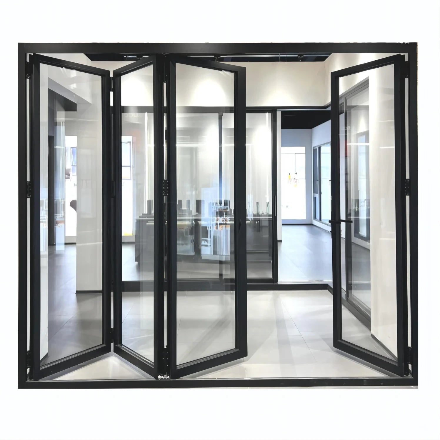 Sixinalu Folding Door Thermal Break Aluminum Profile Alloy Frame Sliding Accordion Door Custom Double-glazed Tempered Glass The jack market .AU The jack market .AU Home $ 3465 14:200001951#9Sq.m.