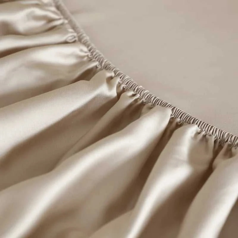 Natural Mulberry Silk Fitted Sheet Pure Silk Mattress Cover for Single Double King Queen Size Bedding High End Luxury Bed Cover The jack market .AU The jack market .AU Home $ 72 14:200002984#Latte Brown;5:200013267#90x200x30cm