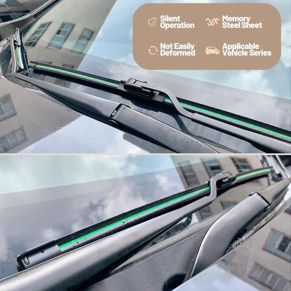 For Skoda Octavia MK1 MK2 MK3 MK4 1996-2023 Front Windshield Wiper Blades 2pcs Windscreen Window Accessories 2004 2013 2017 2019