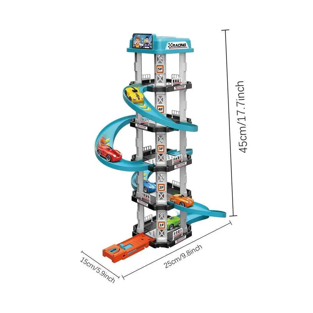 Car Parking Garage Toy Interactive Vehicle Racing Car Ramp Assembly Game Preschool Educational Traffic Toys for Children The jack market .AU The jack market .AU Little Wonders $ 61 14:10#62pcs