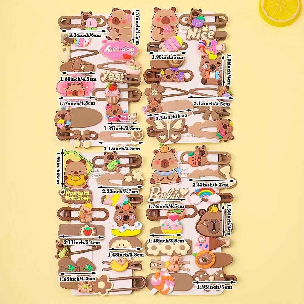 14 Pieces of Multi-Color Cute Kapibara Hairpin Set, Including Various Fashion Elements of Butterflies and Flowers The jack market .AU The jack market .AU Mum & Kids: Essential Products for Every Family $ 23 14:200000195#14pieces