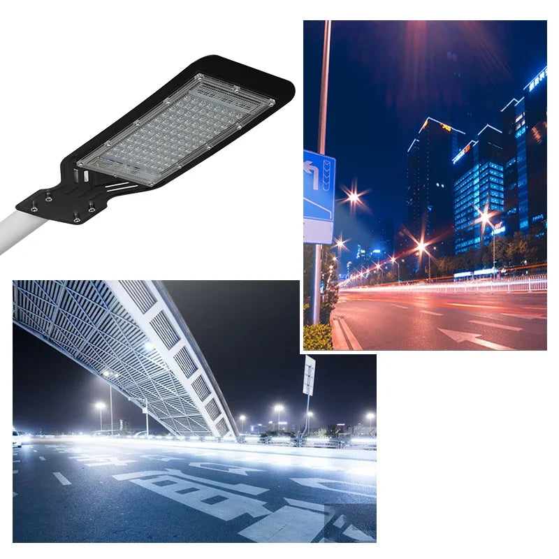 LED Street Lamp 100W AC 110V 220V 230V 240V Outdoor Floodlight Spotlight IP65 Waterproof Garden Road Street Pathway Pole Lights - Jack market 1988Jack Market 1988