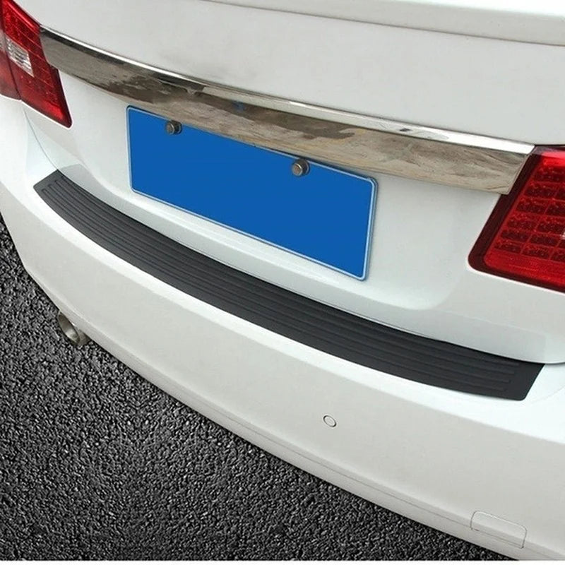 Universal Car Trunk Door Guard Strips Sill Plate Protector Rear Bumper Guard Rubber Mouldings Pad Trim Cover Strip