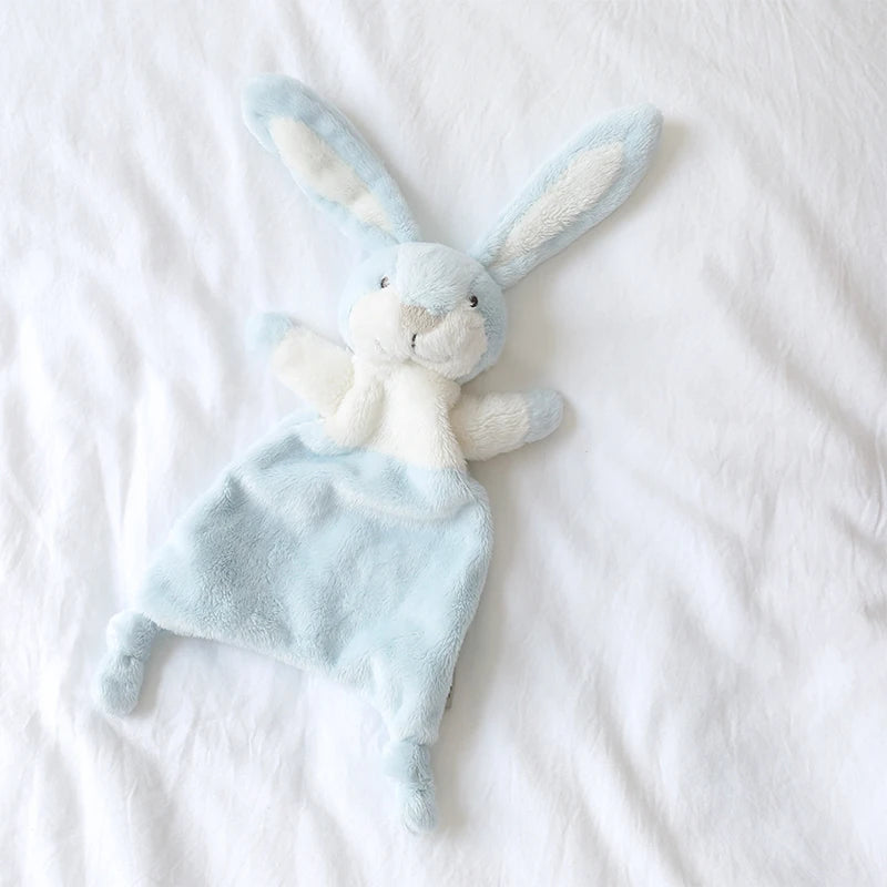 Baby Appease Towel Soft Plush Comforter Blankie Cute Bunny Animal Sleeping Toys For Newborn