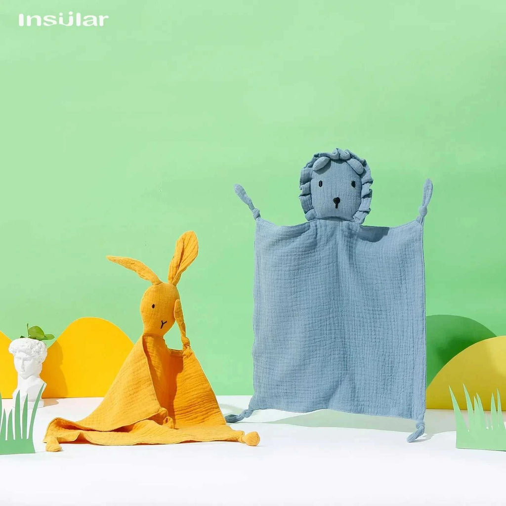 Muslin Baby Comfort Towel Cotton Comforter Blanket Soft Newborn Sleeping Dolls Kids Fashion Sleep Toy Soothe Appease Towel Bibs The jack market .AU The jack market .AU Mum & Kids: Essential Products for Every Family $ 22 14:175#SU1017 Blue