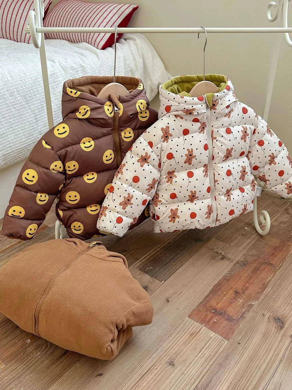 New Double-sided Down Cotton Jacket with Hooded Jacket for Children's Thickened Plush Children's Short Jacket The jack market .AU The jack market .AU Mum & Kids: Essential Products for Every Family $ 52 14:771#1;200000463:200004188