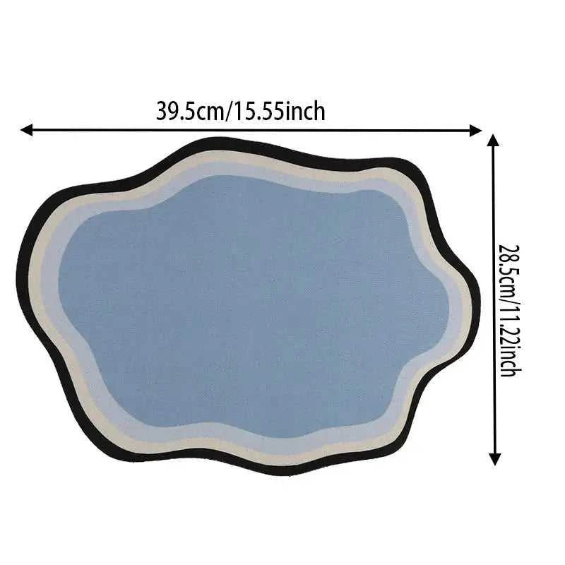 1PCS Summer Solid Colour Pet Mats Non-Slip Absorbent Wear-Resistant Leak-Proof Easy To Clean Dog Food Mats Cat Food Mats The jack market .AU The jack market .AU Home $ 22 14:1254#Dark grey
