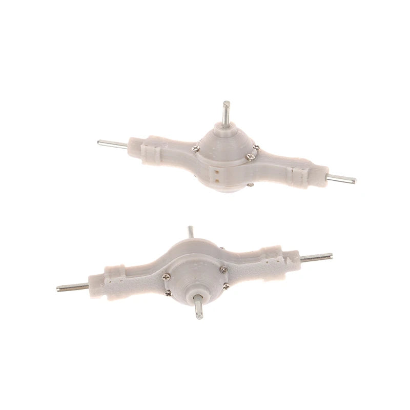 New  1/2/3Pcs 1/32 RC Car Front Middle Rear Bridge Modified Axle Parts DIY Part Metal Gear Accessories