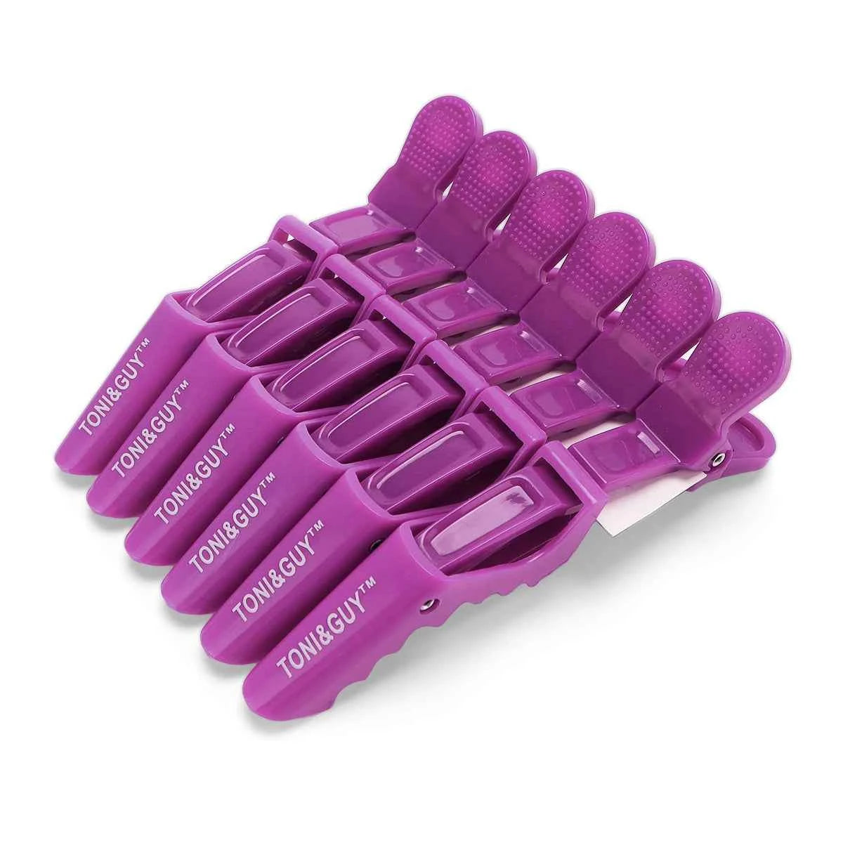 Stylish Hair Clips Set - 6 Durable Alligator Claws for Professional Styling & Salon Use