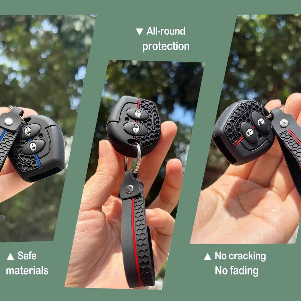 For Seat For Skoda For VW Key Fob Case Silicone For Leon Seat MC1 Cordoba Ibiza Altea Toledo Sharan Octavia Mk1 Fox Keychain