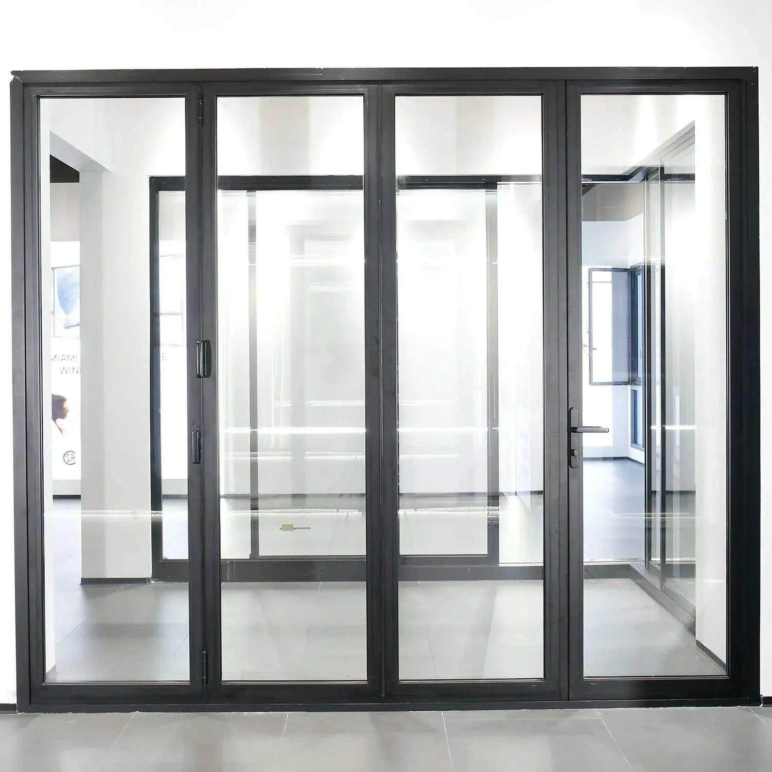Sliding Folding Door Modern Waterproof Glass Bifold Door for House Thermal Break Aluminum Accordion Type Folding Door The jack market .AU The jack market .AU Home $ 186 14:193#Color sample