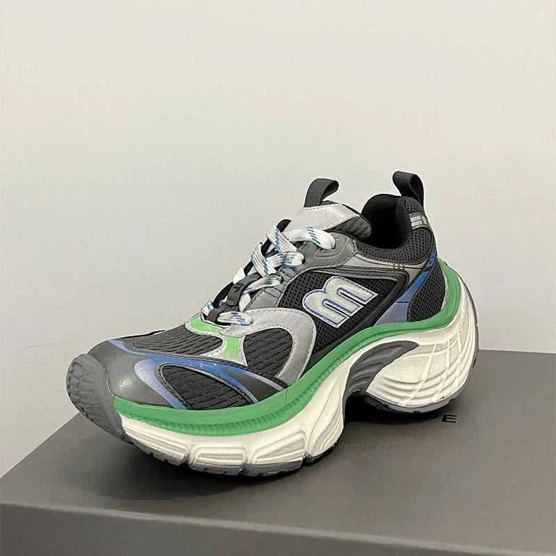 Couple Style Dad Shoes 2025 New Retro Fashion Casual Shoes Lace-up Breathable Versatile Comfortable Soft Sole Sports Shoes Trend The jack market .AU The jack market .AU Step Up Your Style: Trendy Shoes for Every Occasion! $ 122 14:365458#Black for women;200000124:200000334