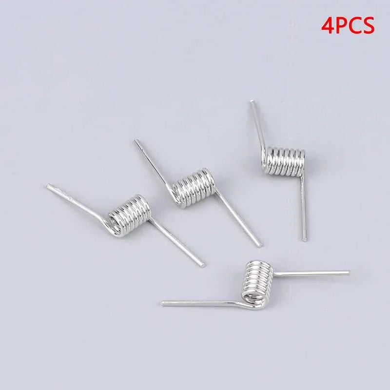 4PCS Steel Torsion Spring Large Hair Jaw Clips Special Accessories Special Torsion Spring V-spring For Hairpin Springs Clip