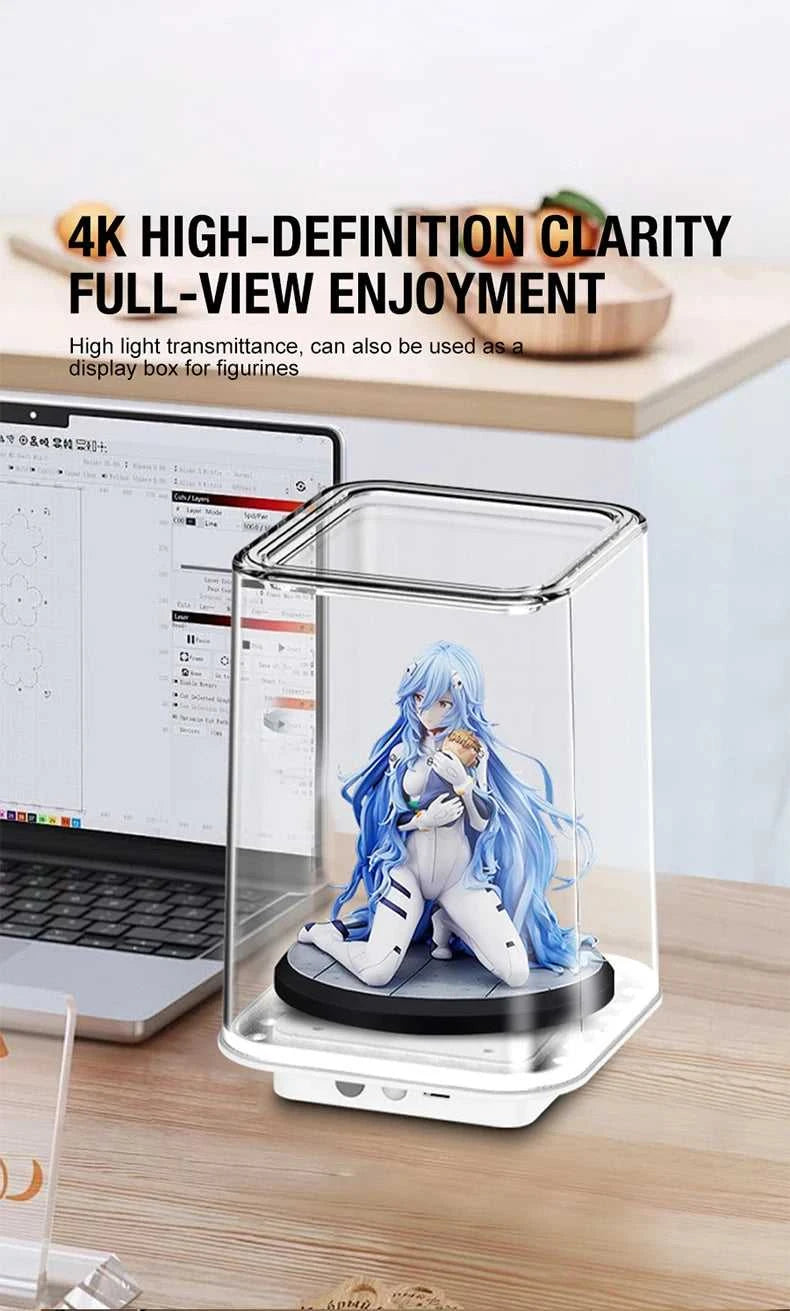 Desktop fish tank, new aquarium, lazy person, no water change, self circulating ecological fish tank, living room, small ecologi The jack market .AU The jack market .AU Fishing Gear $ 34 14:100018786#black