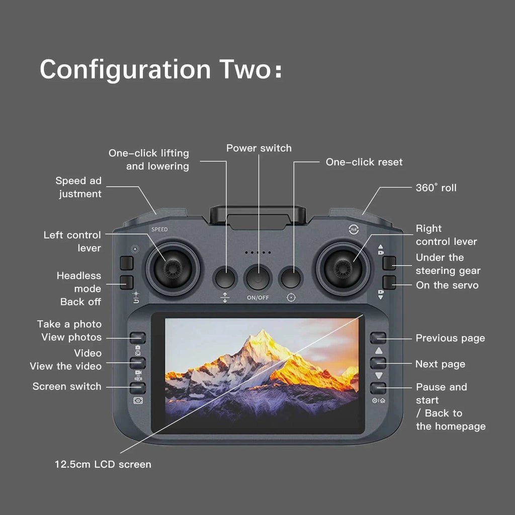 Lenovo YL5 Drone 8K Aerial HD Dual Camera Intelligent Obstacle Avoidance Screen Remote Control Brushless Power GPS Return Drone The jack market .AU The jack market .AU $ 137 14:366#Grey-8K HD-Screen