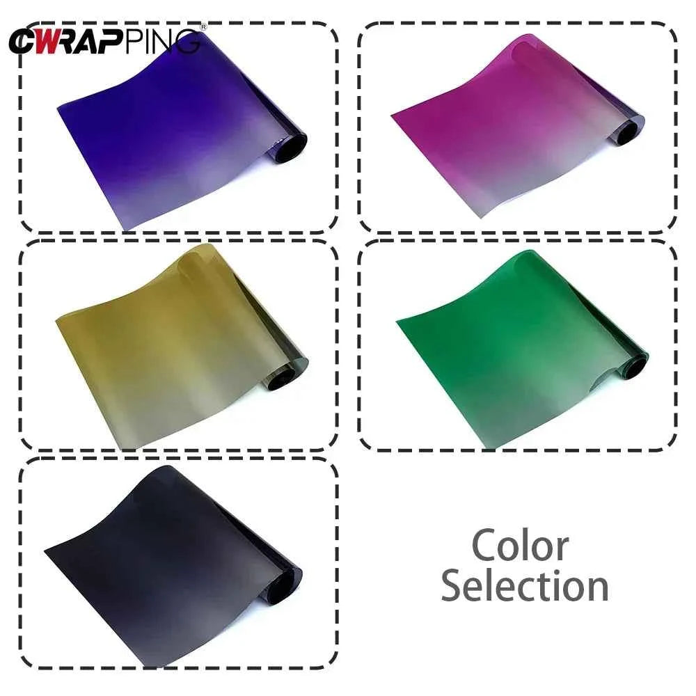 Car Front Windshield Sunshade Protective Film Window Tint Dyeing Film Heat Insulation Sun Protection 20X150cm Vinyl Wrap for Car