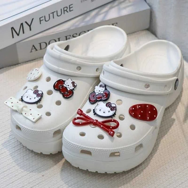 Hello Kitty-inspired Cute Red Angora Cat Set Shoe Charms DIY Hole Shoes Detachable Buckle Garden Shoes Accessories Festival Gift The jack market .AU The jack market .AU Step Up Your Style: Trendy Shoes for Every Occasion! $ 49 14:771#A-8pcs(NO SHOE)