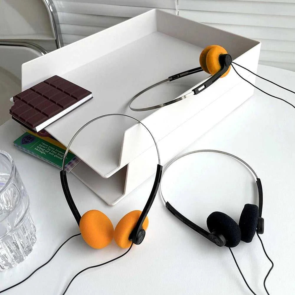 3.5mm Wired Headphone Music MP3 Retro Portable Headset Sports Fashion Noise Cancelling Headphones Helmet Universal For Laptop PC The jack market .AU The jack market .AU Accessories Electronics $ 54 14:29#orange