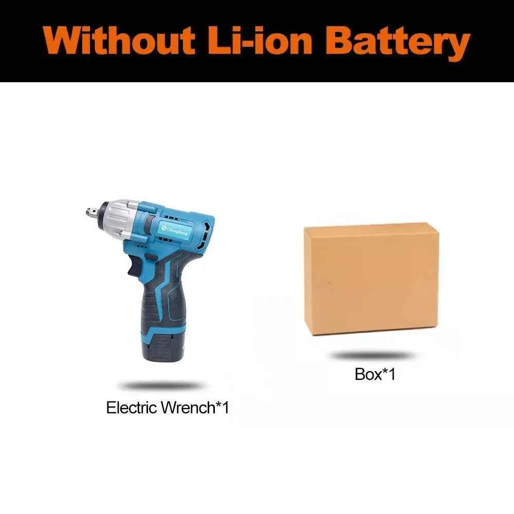 16.8V 200N.m lithium rechargeable electric brushless electric impact wrench 3/8 axis small wrench