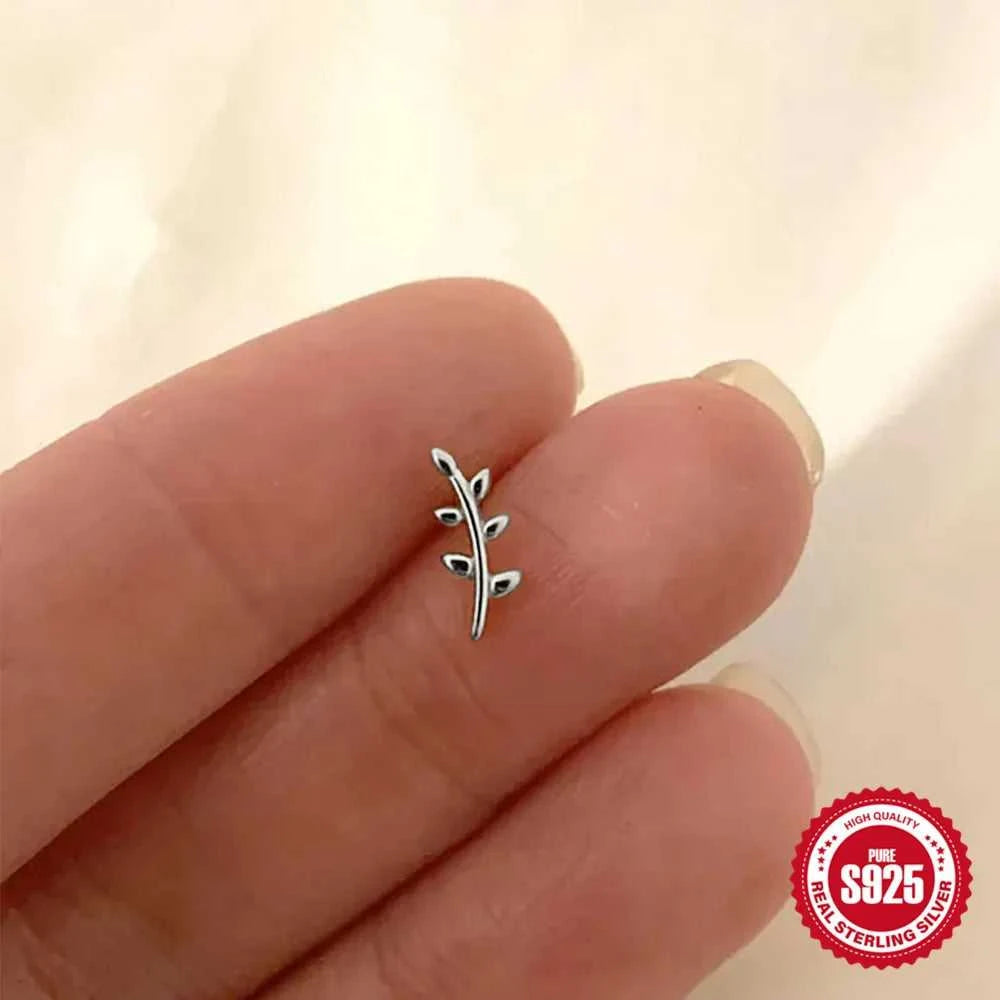 AIDE 925 Sterling Silver 1Pc Mini Shiny Heart/WaterDrop For Women Cartilage Piercing Earring INS Classic Pendant Tassel Gifts The jack market .AU The jack market .AU Jewellery & Chains $ 54 200000226:200006154#26;200001034:361180#1 piece