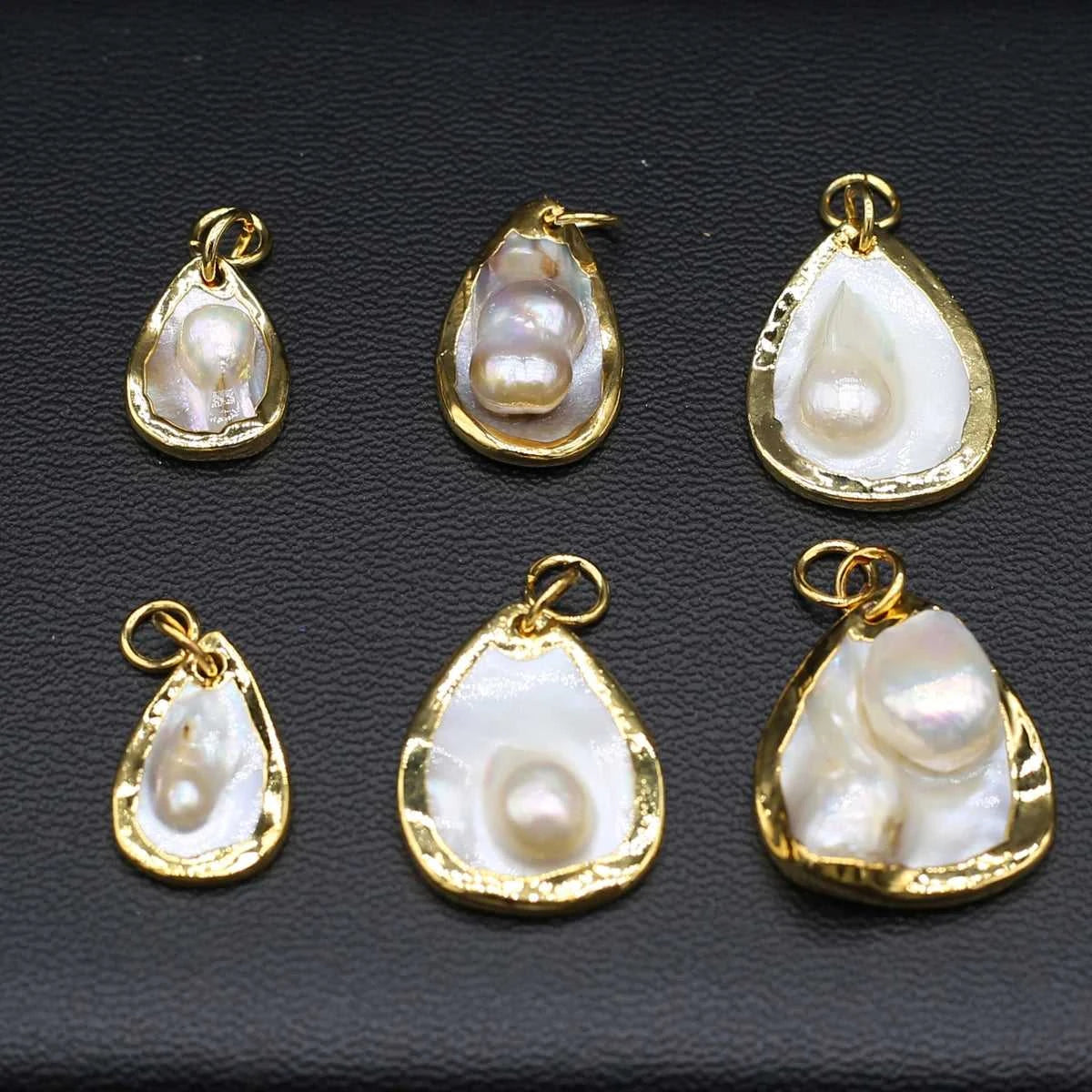 New Fashion Natural Shell Pendant Oval Mother of Pearl Charms Bead for Jewelry Making DIY Necklace Earring Accessories Gift 1pc The jack market .AU The jack market .AU Jewellery & Chains $ 52 200001033:361188#18x22-22x24mm