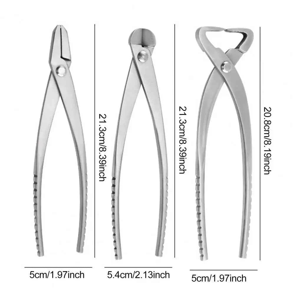 GardenPro Stainless Steel Bonsai Pruning Kit - Precision Cutters for Perfect Tree Care