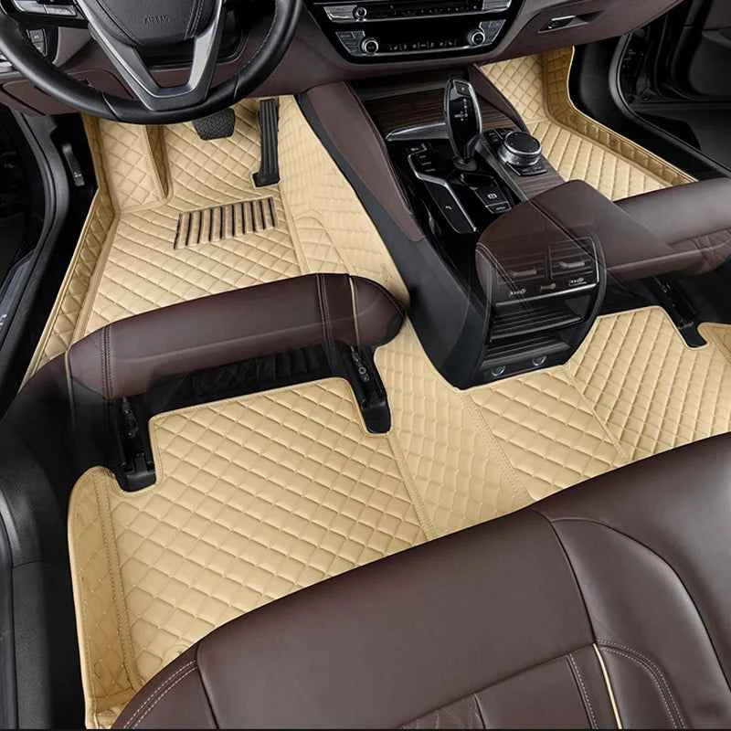 Car Floor Mat For Volvo V70 Xc60 V60 Xc90 S90 S60 V40 C30 C70 S80 V90 Xc40 Xc70 High Quality Leather Foot Pad Auto Accessories