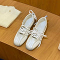 Women's ballet flats Fashion Korean ballet style lace-up retro casual shoes Comfortable lightweight ballet sneakers The jack market .AU The jack market .AU Step Up Your Style: Trendy Shoes for Every Occasion! $ 110 14:173#silver;200000124:200000364