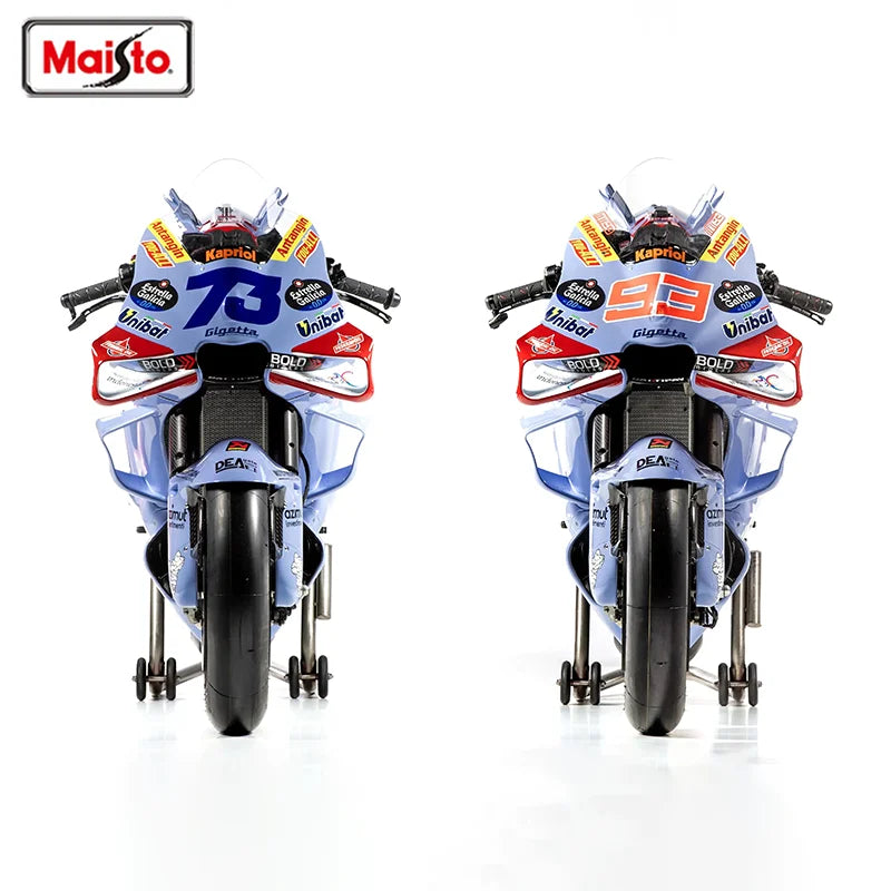 New In Stock Maisto 1:18 Scale Gresini Marquis No.93 202 Motorcycle Alloy Die-Cast Model Custom Children'S Toys Gift Collectible