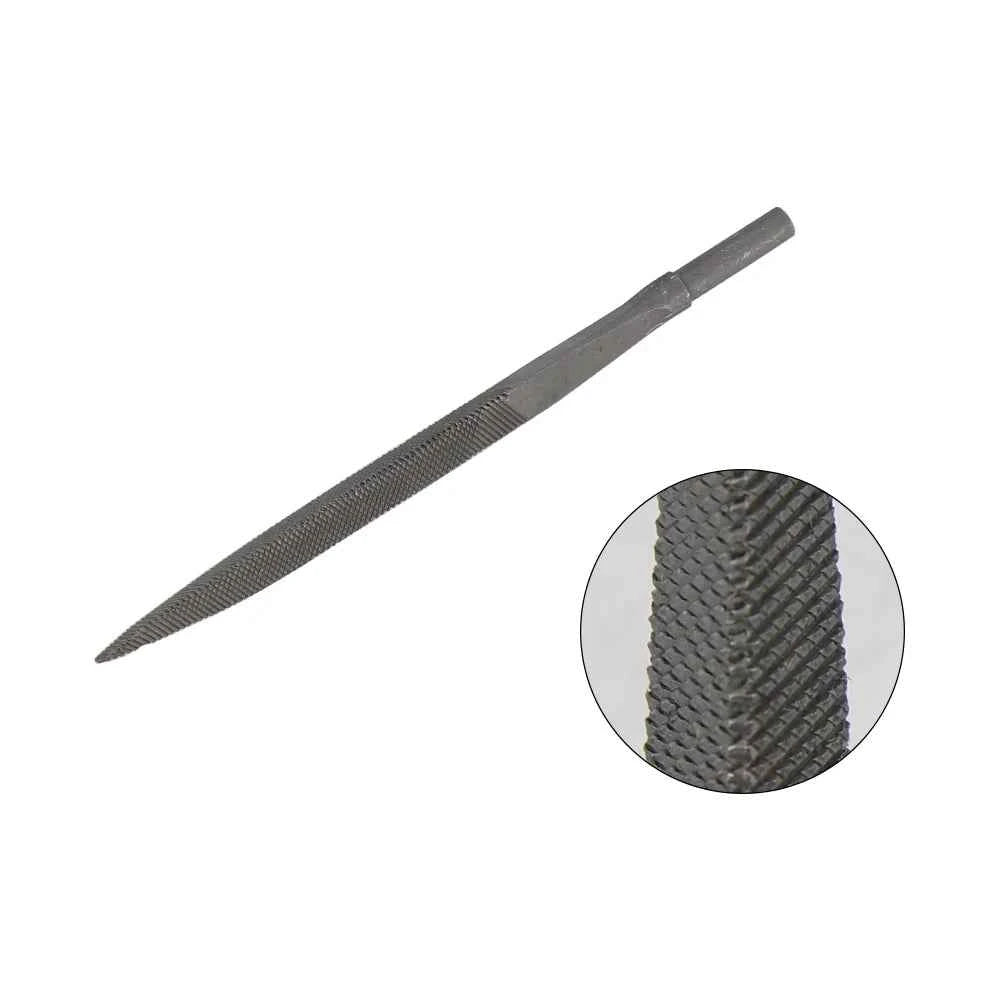 4pcs Air File Bit Set - 5mm Flat Polishing & Grinding Bits for Electric & Pneumatic Tools