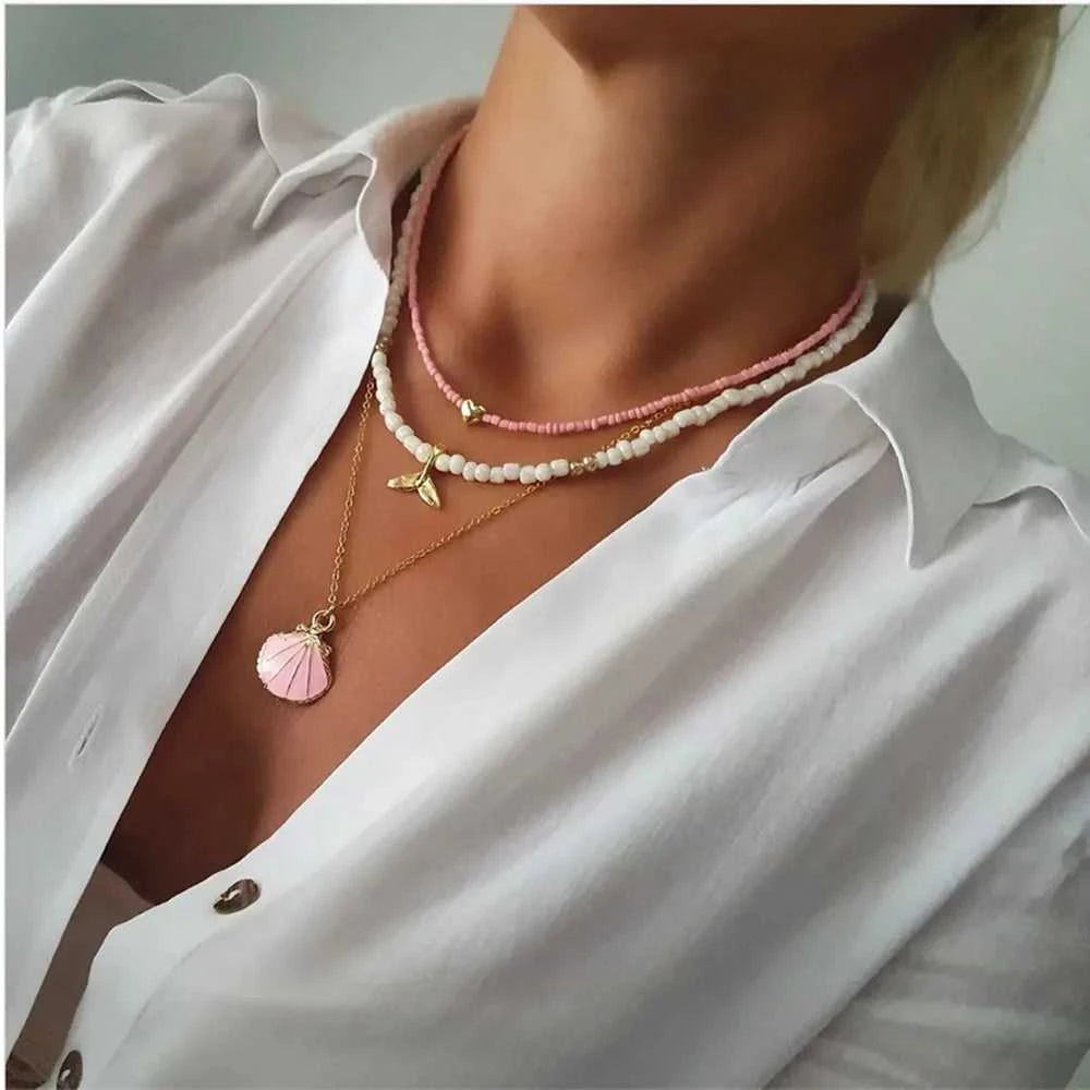 Vintage Blue White Bead Chain Eye Starfish Head Coin Pendant Necklace For Women Boho Fashion Ethnic Multilayer Baroque Jewelry The jack market .AU The jack market .AU Jewellery & Chains $ 49 200000639:4;200001034:203027829#NES-0857-5;200007763:201336100