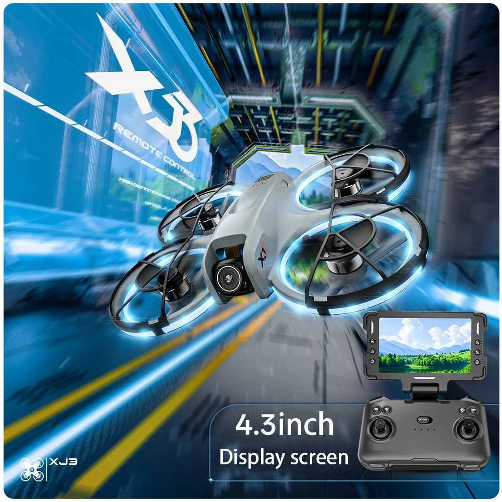 HD drone with dual cameras, headless mode design, 360° stunt flip, user friendly for outdoor travel. The jack market .AU The jack market .AU Drones $ 125 14:193#XJ3-A-4.3-GY-1B