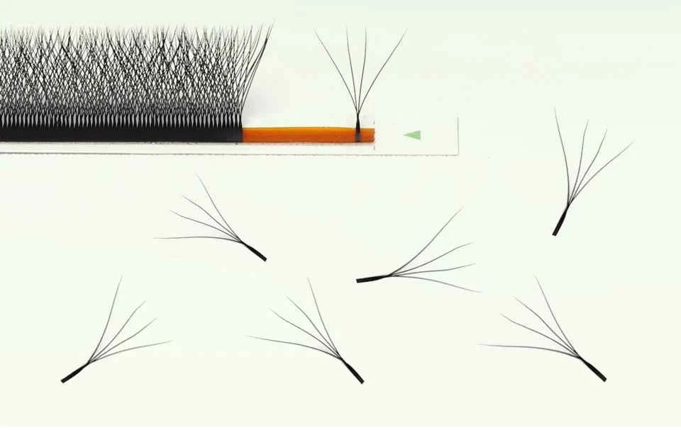 Lashprofessor 3D Spike Lashes - YY Shaped Faux Mink Premade Volume Fans for Luscious, Fairy-Like Eyes