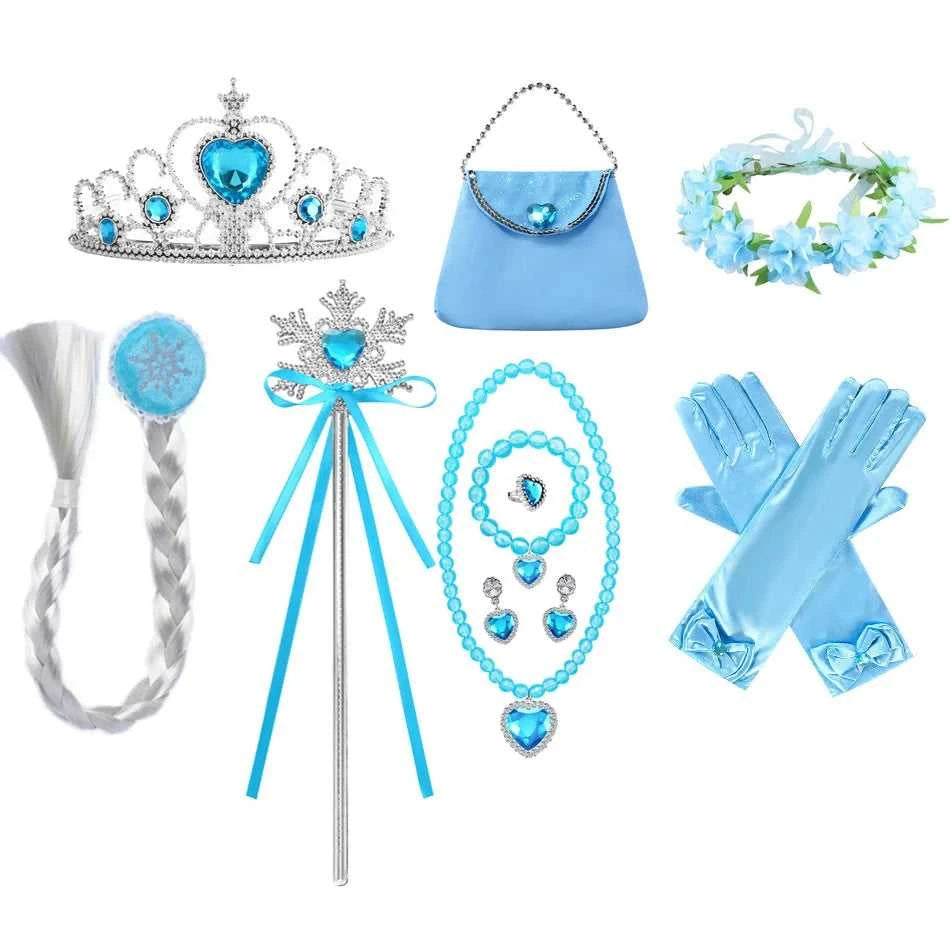 Elsa Dress for Girl Fancy Christmas Dress Girls Princess Halloween Anna Costume 4 5 6 7 8 9 10 Years The jack market .AU The jack market .AU Mum & Kids: Essential Products for Every Family $ 34 14:200003699#dress I1;200000463:200004187#2T Tag-100