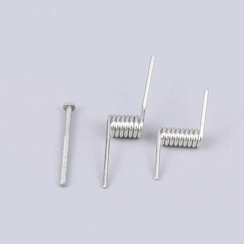4PCS Steel Torsion Spring Large Hair Jaw Clips Special Accessories Special Torsion Spring V-spring For Hairpin Springs Clip