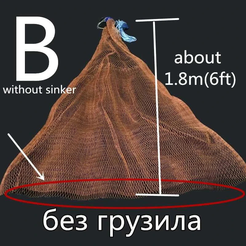 Redfish-1.2-3.6m Fishing Net without Sinker, Outdoor Sport, Hand Throw Network, Small Mesh, USA Style, Gillnet Tool The jack market .AU The jack market .AU Fishing Gear $ 48 14:175#b60