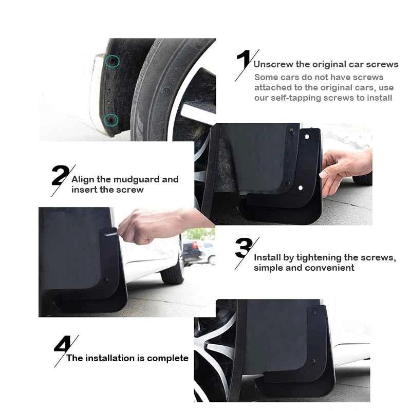 FOR Dodge RAM 1500 2500 3500 Mudguards Fender Mud Flap Guard Splash Car Accessories Auto styline Mudflaps Front Rear 4pcs