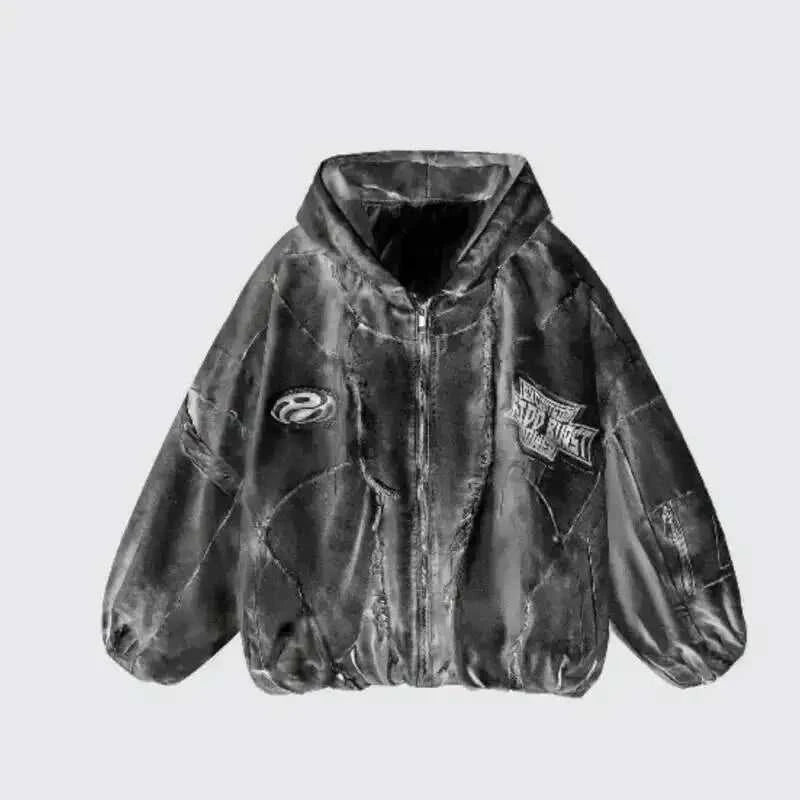 HKSH Autumn Winter New Men's Tide Original Design Techwear High Street Fashion Trend Vintage Jacket Chic Casual Coats Ins HK6132 The jack market .AU The jack market .AU Men Fashion $ 172 14:691#Gray;5:4182